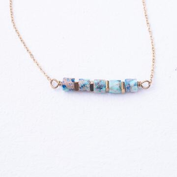 Your New Favorite Necklace in Emperor Stone