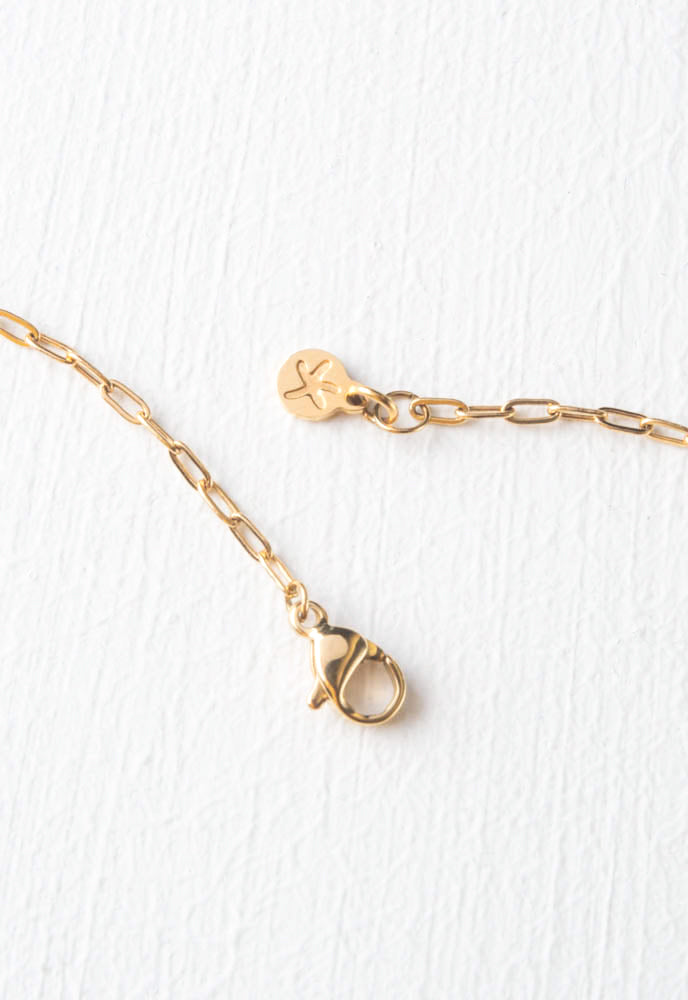 Tree of Life Cross Necklace in Gold