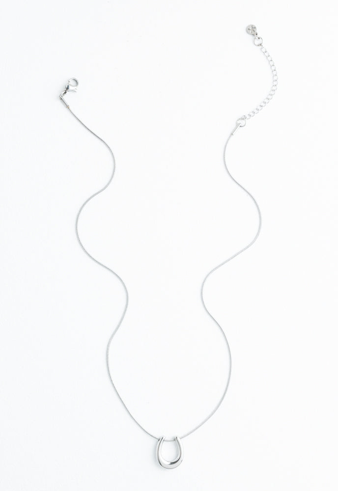 Lucky You! Necklace in Silver