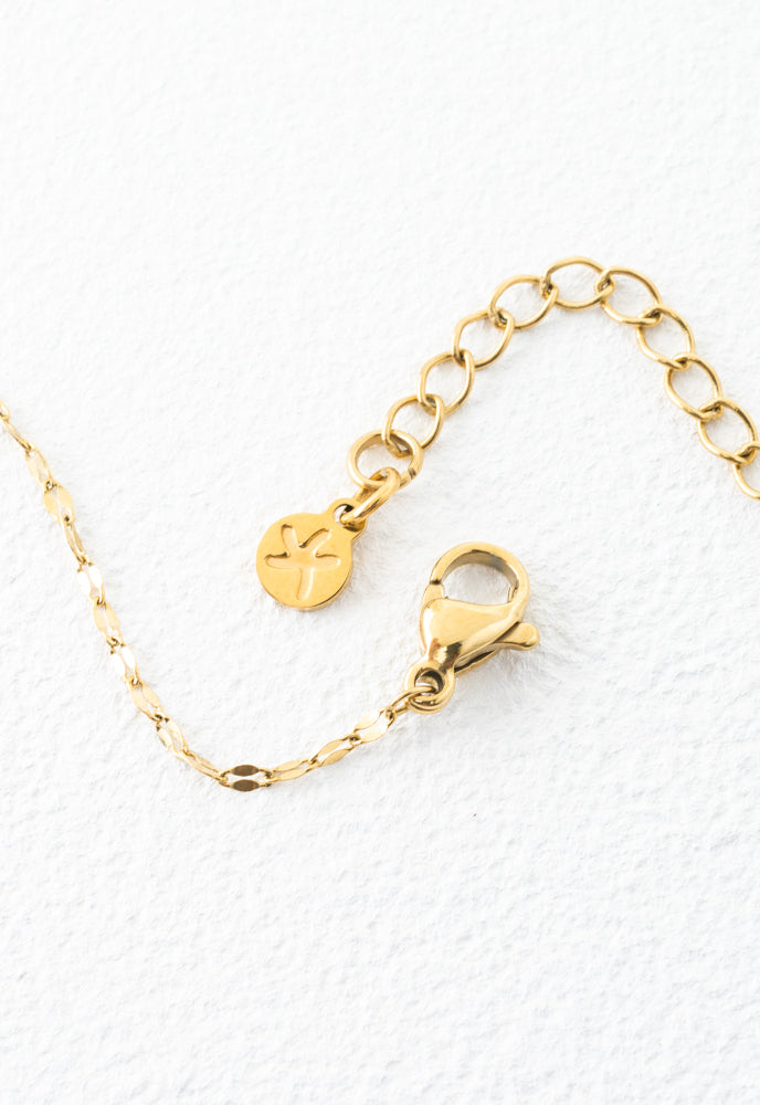Gold fish mouth chain1x2mm