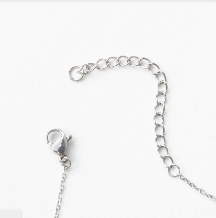 Emza-Silver Necklace