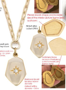 ND5378 Maximalist Locket -Version B