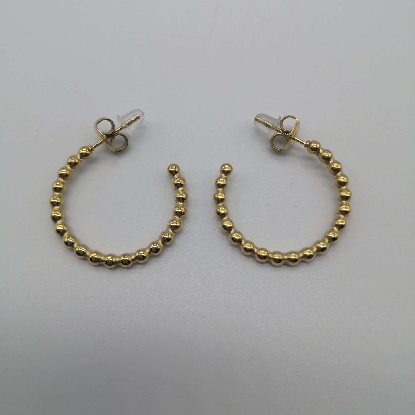beaded hoop