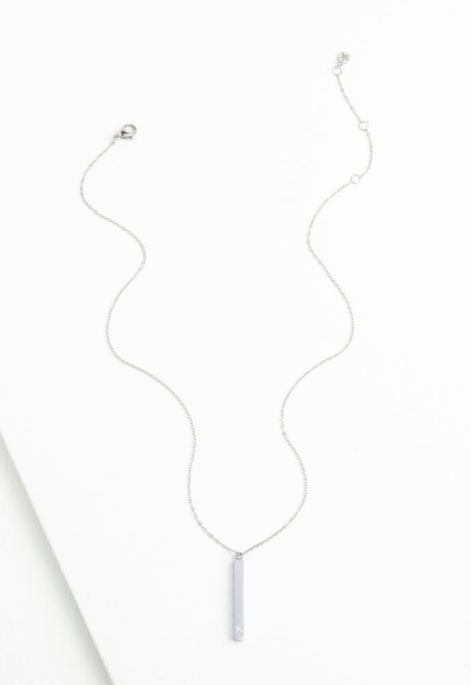 Give Justice Bar Necklace
