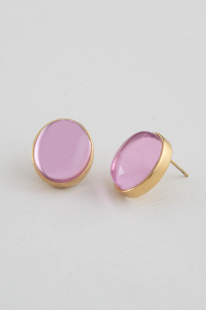 Dabney Amber Gold Earrings