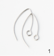 Ear Hooks Silver-No.1