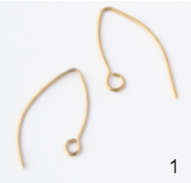 Ear Hooks Gold-No.1