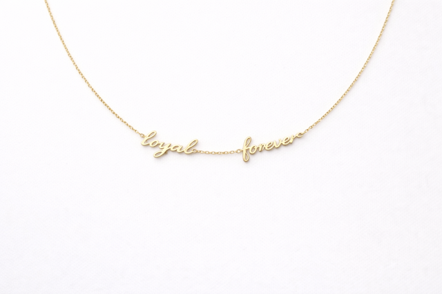 Loyal Forever necklace
