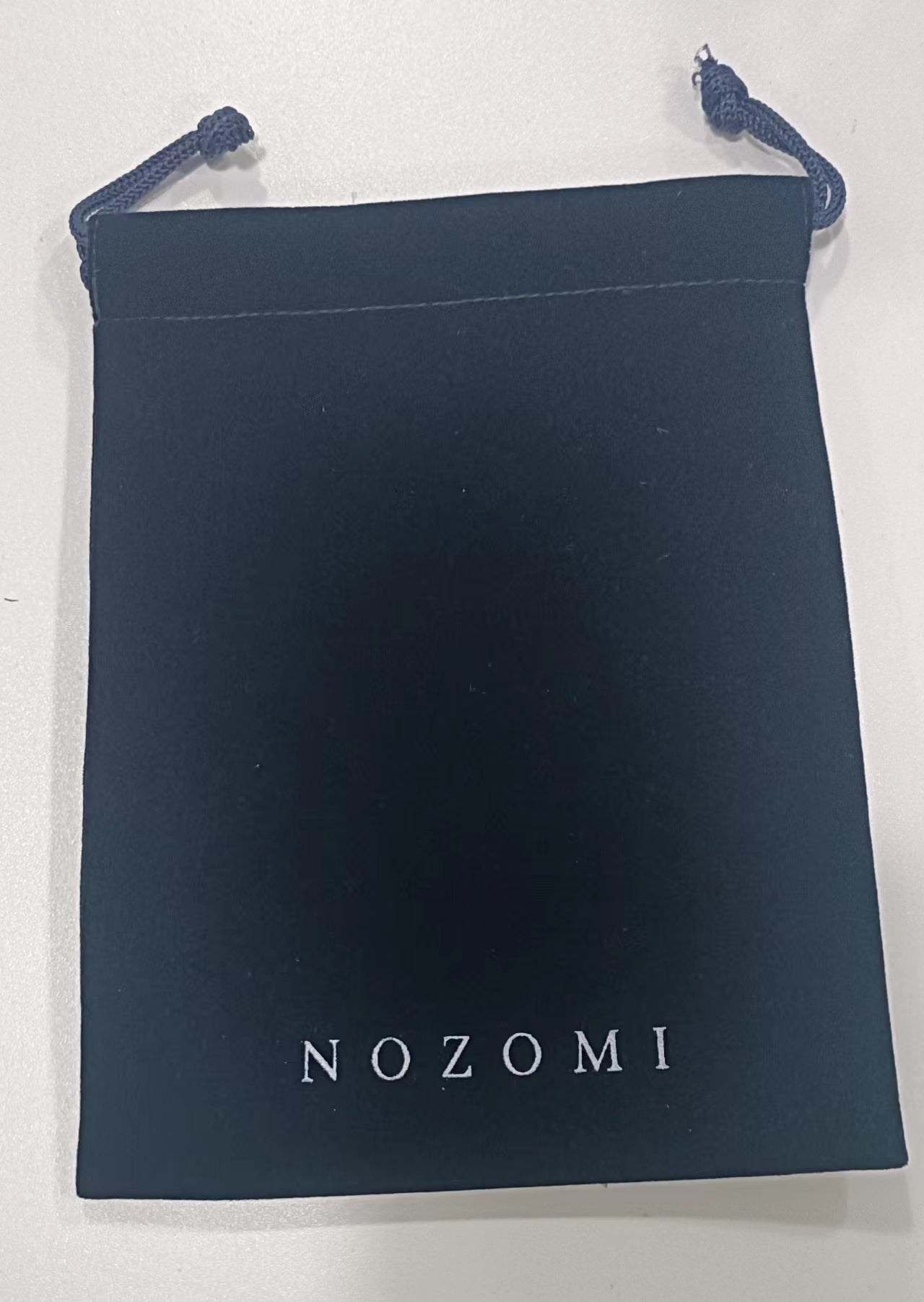 NOZOMI Blue Suede Bag