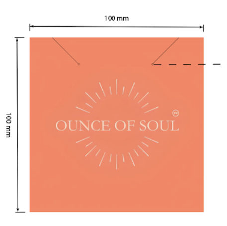 10*10cm Necklace Card-Ounce of Soul