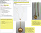 Love Makes The World Go Round Pendant