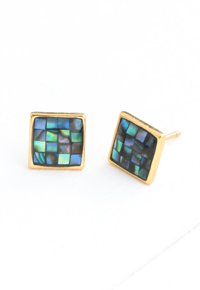 Delighted-in Earrings in Abalone