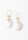 Iridescent Cloud Mother of Pearl Earrings