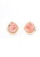 Opulence Opal Studs in Iridescent Pink