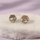 Canopy Stud Earrings – White Turquoise