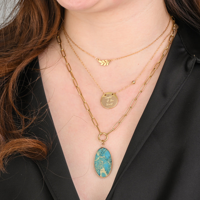 Light of the World Pedant Necklace