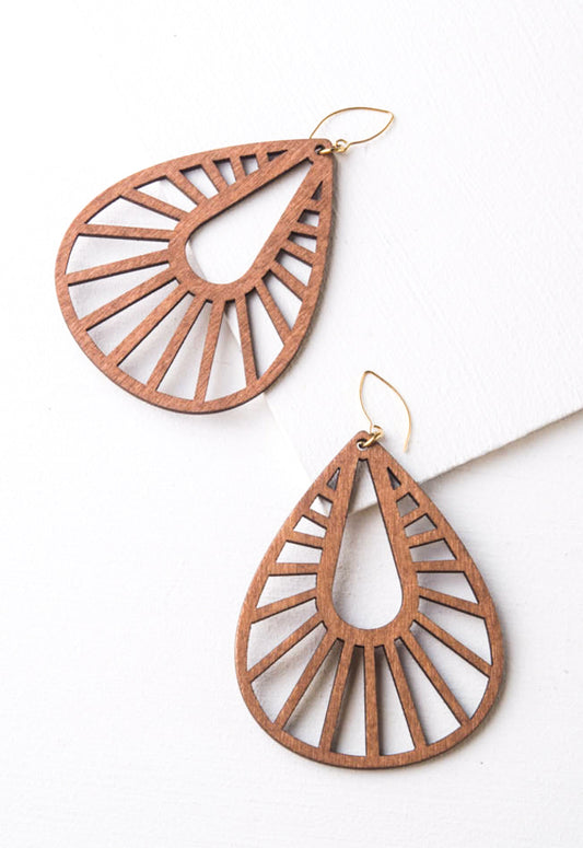 Abide Wooden Earrings