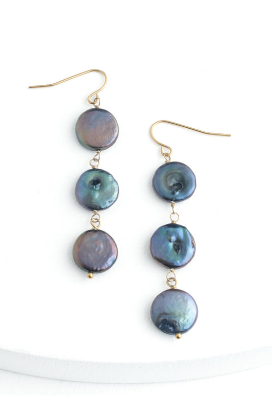 Cameleon Pearl Earrings