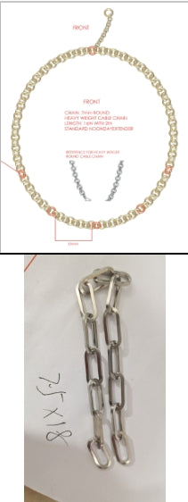 HIDDEN CHARM CLASP NECKLACE