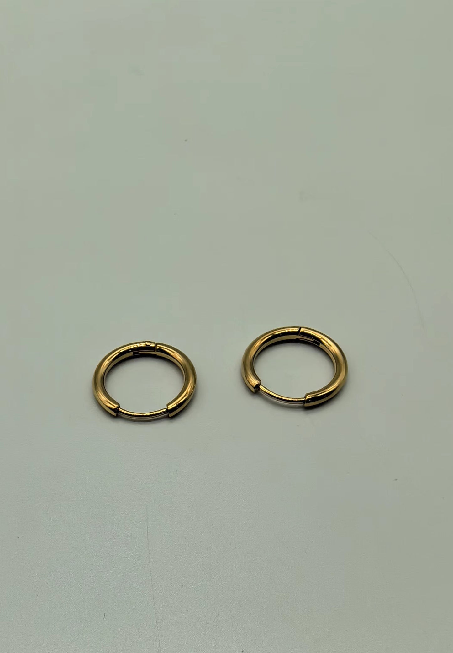 16x2mm Huggie Hoops-Gold