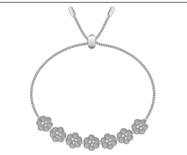 Flower Slider Bracelet-S