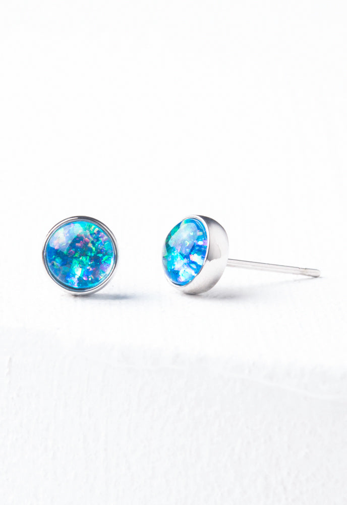 Lora Blue & Silver