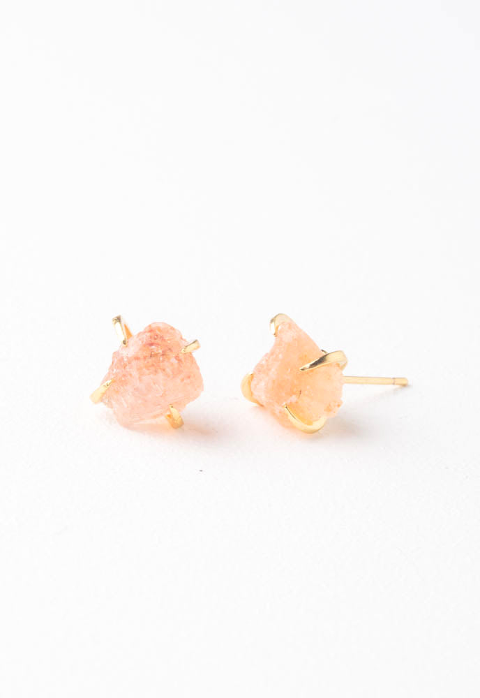 Shine Earrings in Sunset
