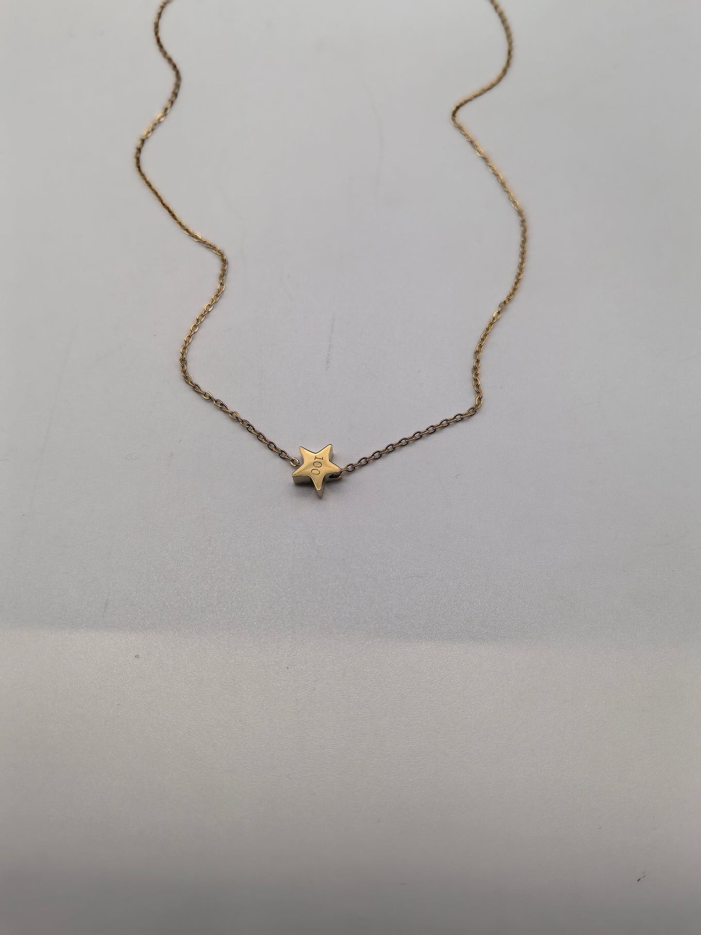 7mm star pendant necklace