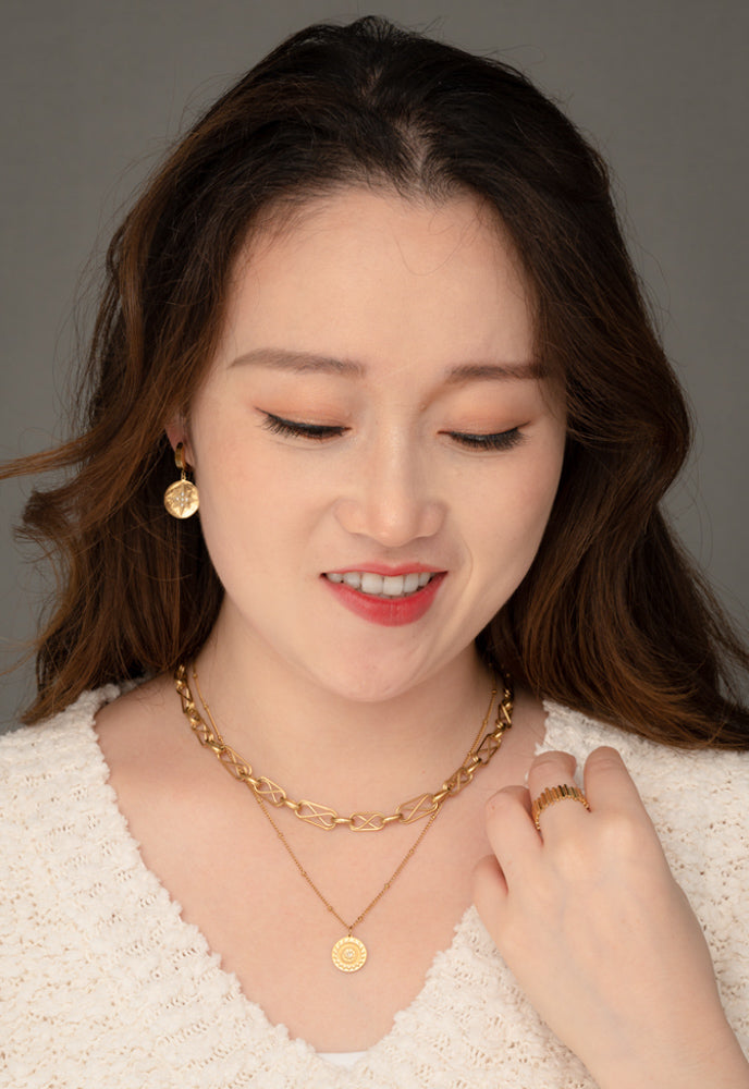 Infinity Gold Chain Necklace