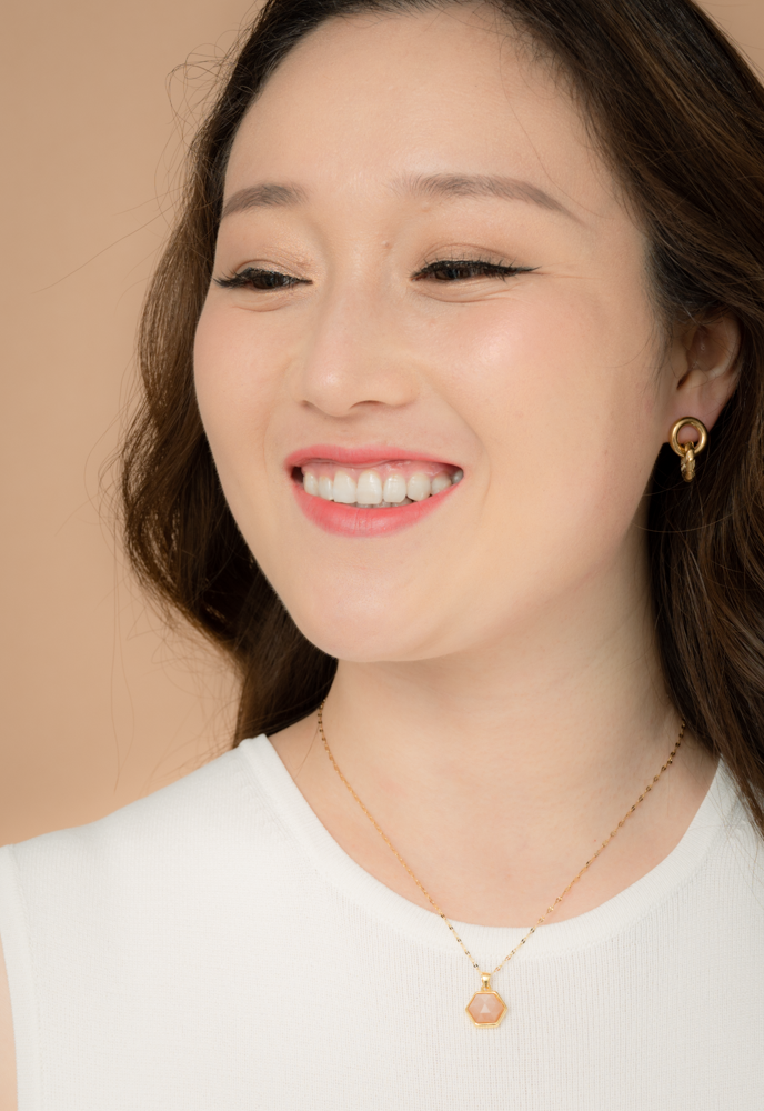 Bound Together Earrings in Gold