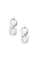 Linked Together Earrings in Silver