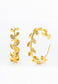 Golden Garland Hoops