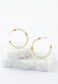 Radiate Hope Hoops in Ivory