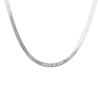 Herringbone bracelets- sliver