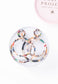 Margot Multicolored Resin Dangle Earrings