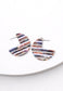Fireside Multicolored Resin Earrings