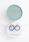 All You’ll Ever Need Hoops in translucent sky blue