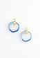 All You’ll Ever Need Hoops in translucent sky blue