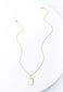 14k gold plated stainless steel pendant necklace gold