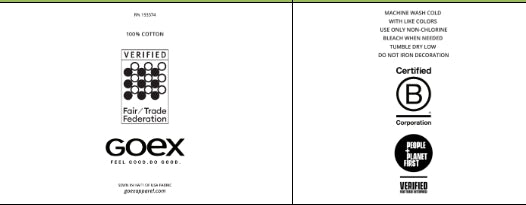 CARE LABEL-COTTON