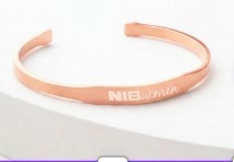 Rose gold cuff