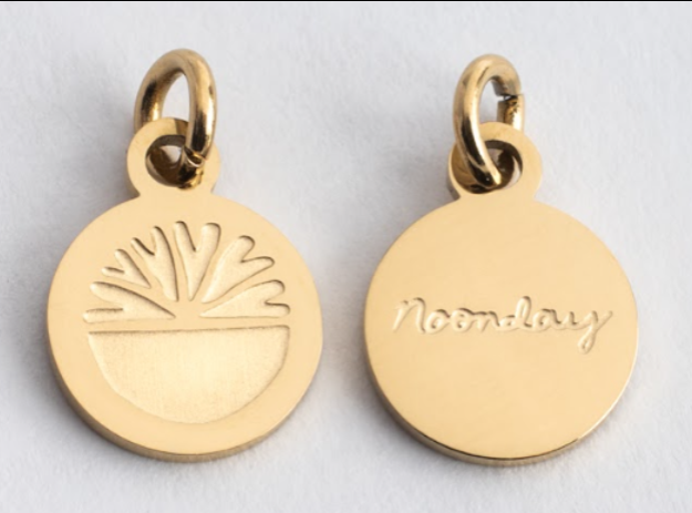 Noonday Logo Metal Tag