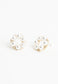 Pearl Halo Earrings