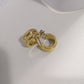 Gold Hoops(13.5mm x 7mm)