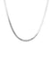 Herringbone necklace-silver