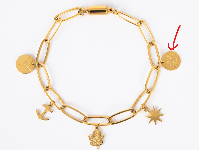 Bracelet with charms set