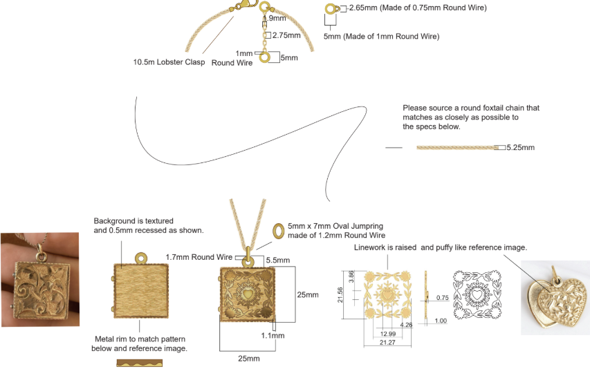 ND6577-Heirloom Locket