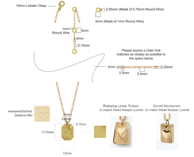 ND6567-Sun and Stars Pendant