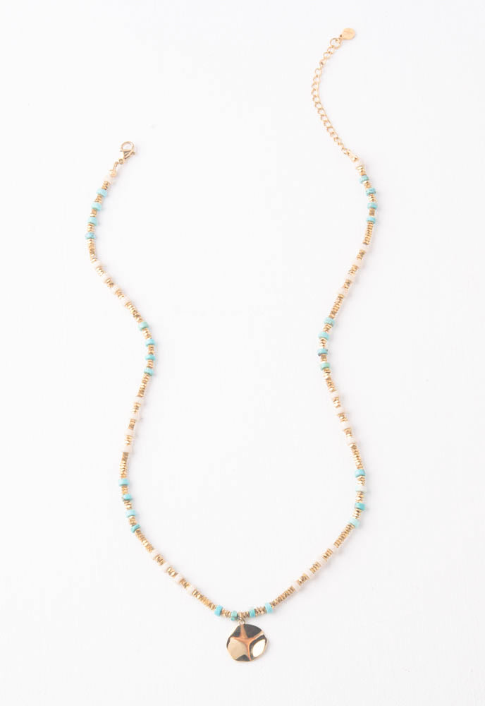 Charmed Beaded Necklace