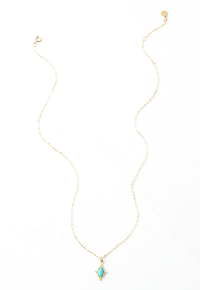 Forgiven Necklace in Turquoise
